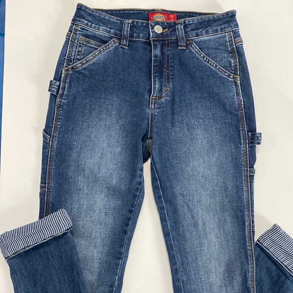 Dickies Denim Jeans, EUC, Size 12 - Picture 1 of 9